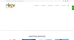 Desktop Screenshot of egv.cl